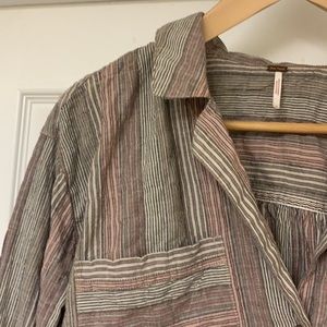 Free People Big Shirt. Size Small.